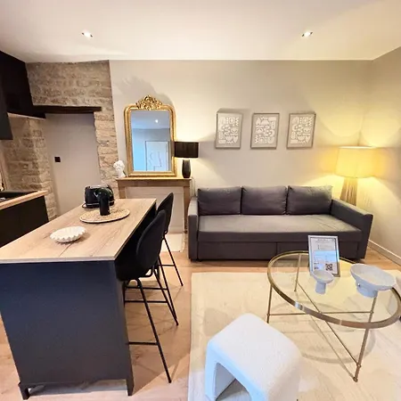 Apartment Art & Sens - Pierres Apparentes, Tram 4 Min A Pied Dijon